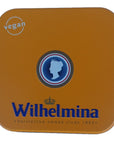 Blikje met oranje deksel, Wilhelmina pepermuntjes, 100 gr