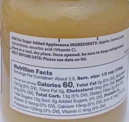 Hak Appelmoes, potje 350 gr