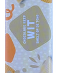 De Heer witte chocoladereep, 75 gr.