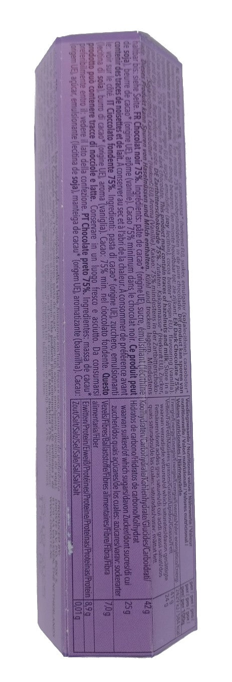Droste pastilles extra puur chocolade, 85 gr