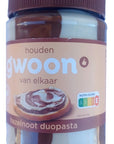 g'woon hazelnoot duopasta, 400 gr
