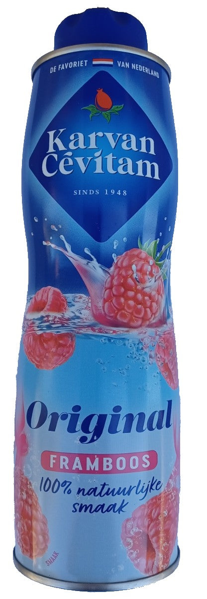 Karvan Cevitam framboos limonadesiroop, 600 ML