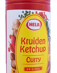 Hela kruiden ketchup curry, plastic fles 300 ML