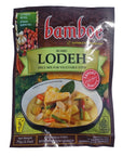 Bamboe bumbu lodeh, zakje 70 gr. NEW
