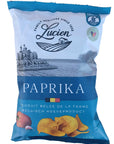 Lucien paprika chips, zak 125 gr