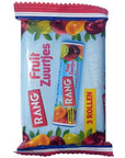 Rang fruitzuurtjes, 3 rollen per pak. NEW