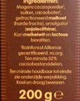 De Ruijter intens puur hagelslag, 200 gr