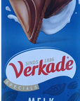 Verkade chocoladereep melk, 111gr.