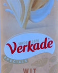 Verkade witte chocoladereep, 111 gr.