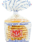 Verweij roomboter stroopwafels, pakje van 10