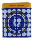 Blikje met oranje deksel, Wilhelmina pepermuntjes, 100 gr