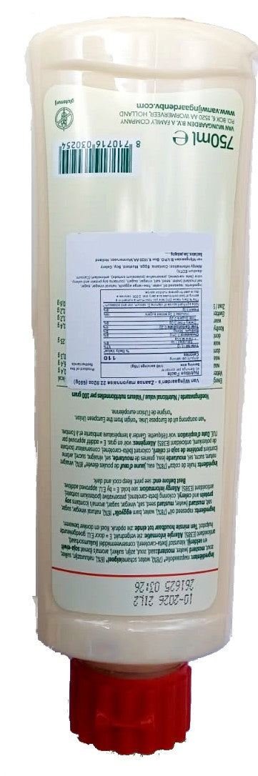 Zaanse mayonaise, grote fles 750 ML
