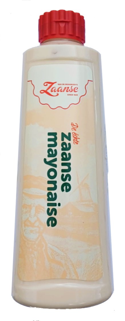 Zaanse mayonaise, grote fles 750 ML